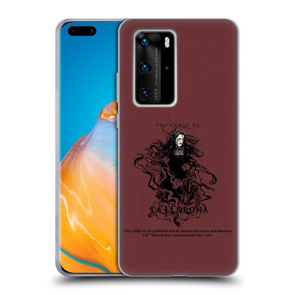 The Curse Of La Llorona Graphics Weeping Lady 2 Soft Gel Case for Huawei P40 Pro / P40 Pro Plus 5G