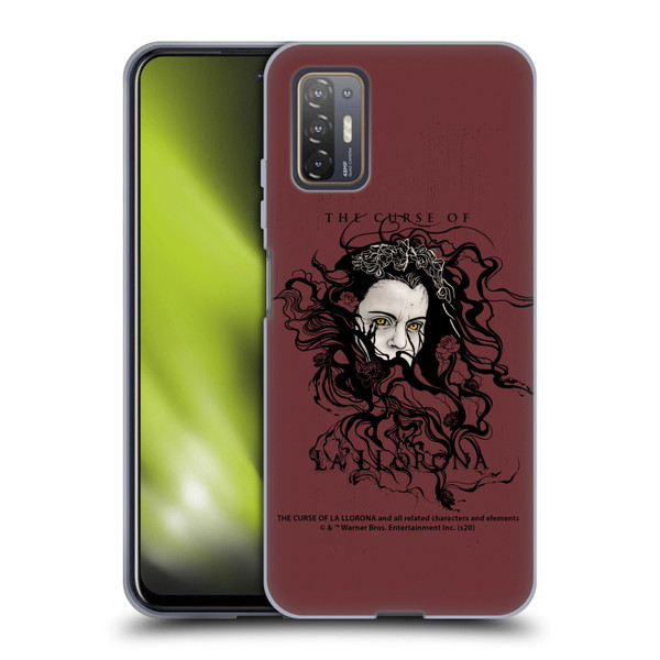 The Curse Of La Llorona Graphics Weeping Lady Soft Gel Case for HTC Desire 21 Pro 5G