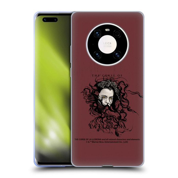 The Curse Of La Llorona Graphics Weeping Lady Soft Gel Case for Huawei Mate 40 Pro 5G