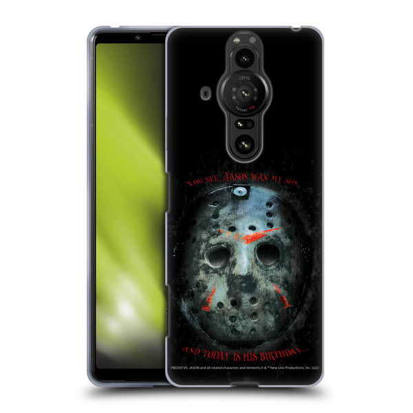 Freddy VS. Jason Graphics Jason's Birthday Soft Gel Case for Sony Xperia Pro-I