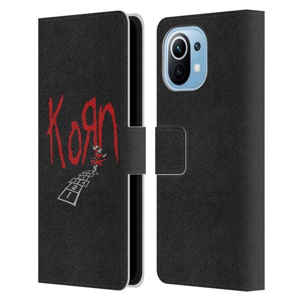 Korn Graphics Follow The Leader Leather Book Wallet Case Cover For Xiaomi Mi 11