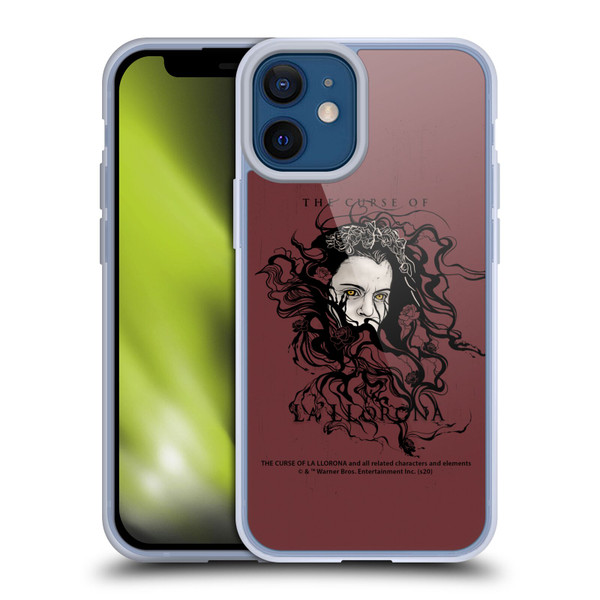 The Curse Of La Llorona Graphics Weeping Lady Soft Gel Case for Apple iPhone 12 Mini
