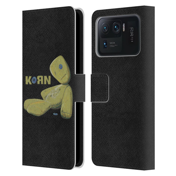 Korn Graphics Issues Doll Leather Book Wallet Case Cover For Xiaomi Mi 11 Ultra