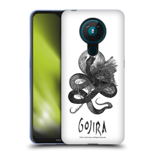 Gojira Graphics Serpent Movie Soft Gel Case for Nokia 5.3