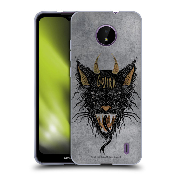 Gojira Graphics Six-Eyed Beast Soft Gel Case for Nokia C10 / C20