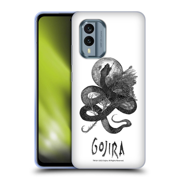 Gojira Graphics Serpent Movie Soft Gel Case for Nokia X30