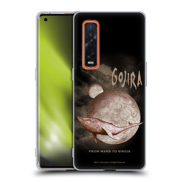 Gojira Graphics From Mars to Sirus Soft Gel Case for OPPO Find X2 Pro 5G