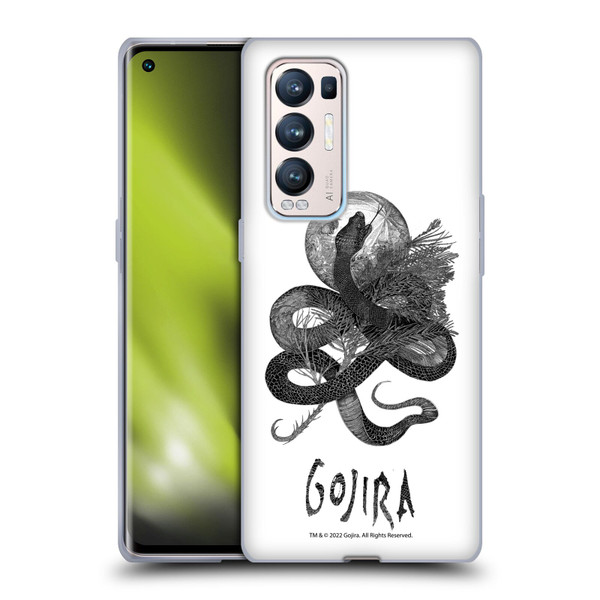 Gojira Graphics Serpent Movie Soft Gel Case for OPPO Find X3 Neo / Reno5 Pro+ 5G