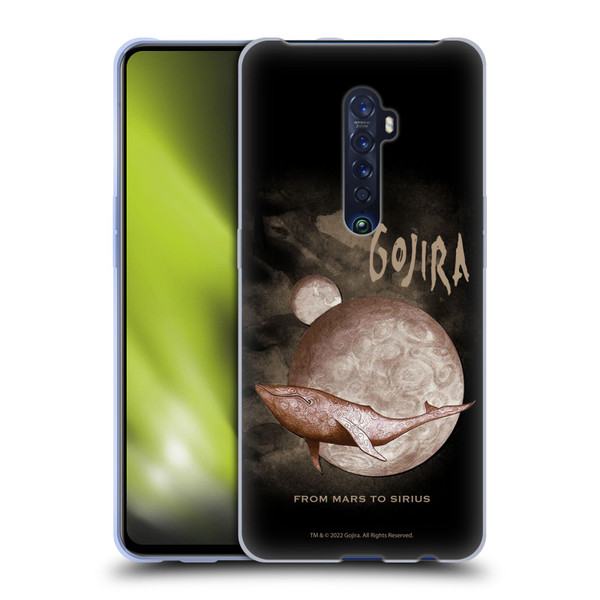 Gojira Graphics From Mars to Sirus Soft Gel Case for OPPO Reno 2