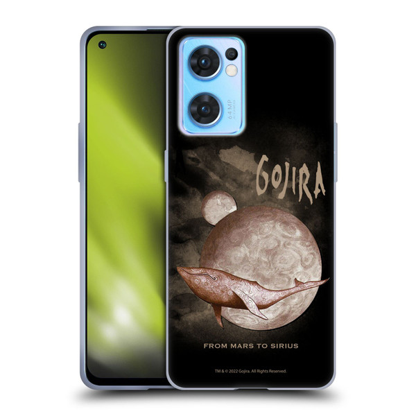 Gojira Graphics From Mars to Sirus Soft Gel Case for OPPO Reno7 5G / Find X5 Lite