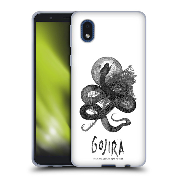 Gojira Graphics Serpent Movie Soft Gel Case for Samsung Galaxy A01 Core (2020)