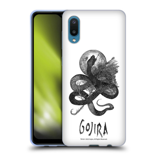 Gojira Graphics Serpent Movie Soft Gel Case for Samsung Galaxy A02/M02 (2021)