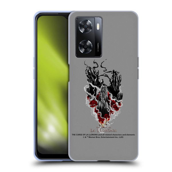 The Curse Of La Llorona Graphics Hands Soft Gel Case for OPPO A57s