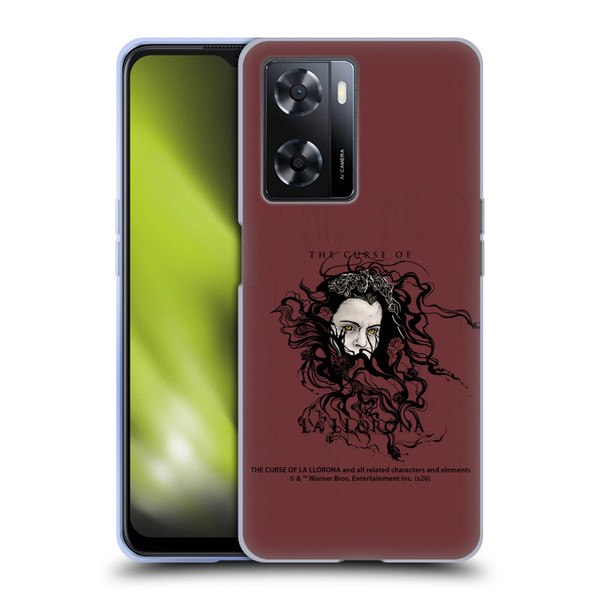 The Curse Of La Llorona Graphics Weeping Lady Soft Gel Case for OPPO A57s