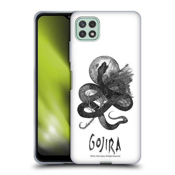 Gojira Graphics Serpent Movie Soft Gel Case for Samsung Galaxy A22 5G / F42 5G (2021)