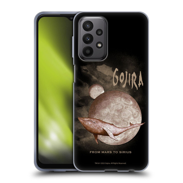 Gojira Graphics From Mars to Sirus Soft Gel Case for Samsung Galaxy A23 / 5G (2022)