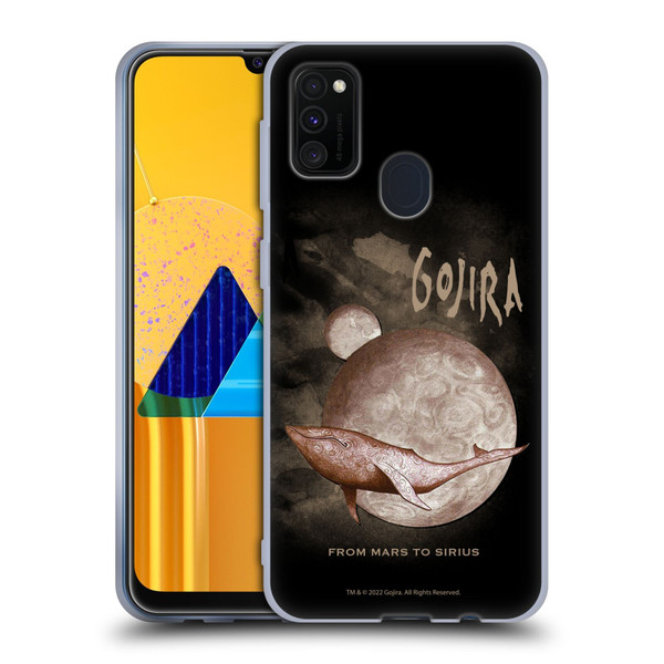 Gojira Graphics From Mars to Sirus Soft Gel Case for Samsung Galaxy M30s (2019)/M21 (2020)