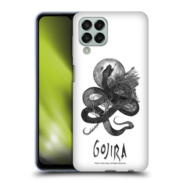 Gojira Graphics Serpent Movie Soft Gel Case for Samsung Galaxy M33 (2022)