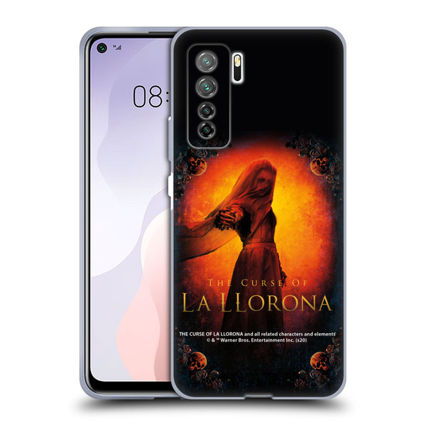 The Curse Of La Llorona Posters Skulls And Roses Soft Gel Case for Huawei Nova 7 SE/P40 Lite 5G