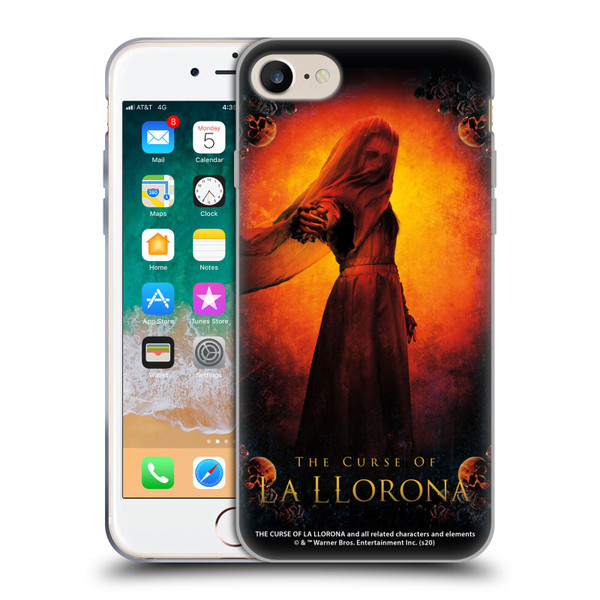 The Curse Of La Llorona Posters Skulls And Roses Soft Gel Case for Apple iPhone 7 / 8 / SE 2020 & 2022
