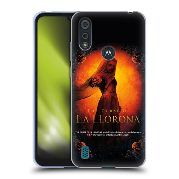 The Curse Of La Llorona Posters Skulls And Roses Soft Gel Case for Motorola Moto E6s (2020)