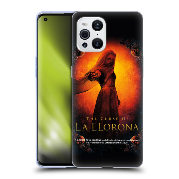 The Curse Of La Llorona Posters Skulls And Roses Soft Gel Case for OPPO Find X3 / Pro