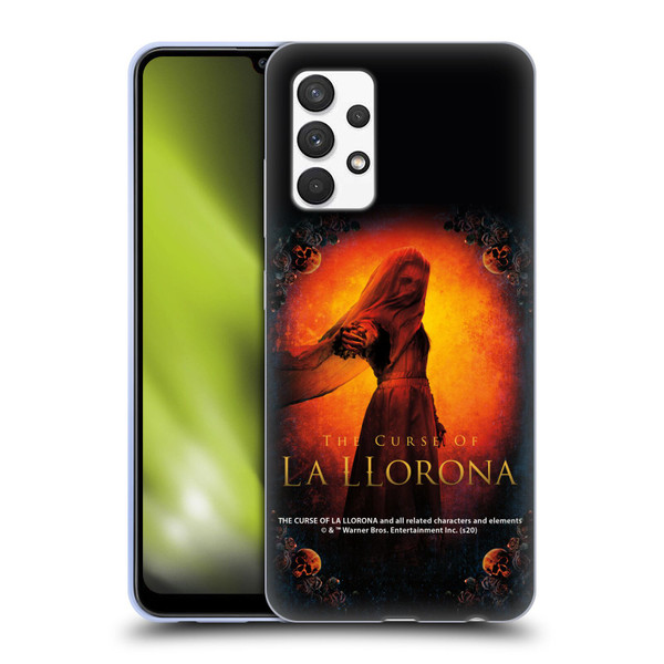 The Curse Of La Llorona Posters Skulls And Roses Soft Gel Case for Samsung Galaxy A32 (2021)