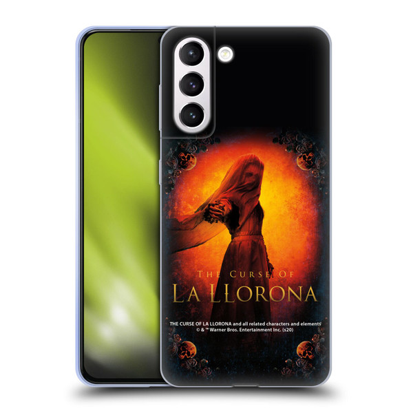 The Curse Of La Llorona Posters Skulls And Roses Soft Gel Case for Samsung Galaxy S21+ 5G