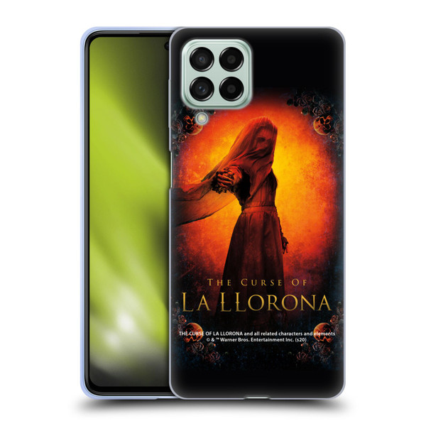 The Curse Of La Llorona Posters Skulls And Roses Soft Gel Case for Samsung Galaxy M53 (2022)