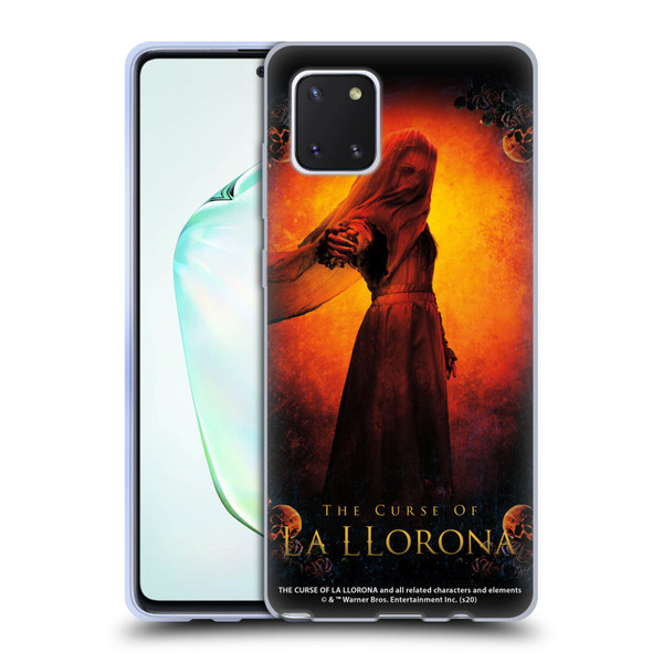 The Curse Of La Llorona Posters Skulls And Roses Soft Gel Case for Samsung Galaxy Note10 Lite