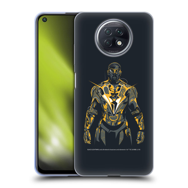 Black Lightning Key Art Black Lightning Soft Gel Case for Xiaomi Redmi Note 9T 5G