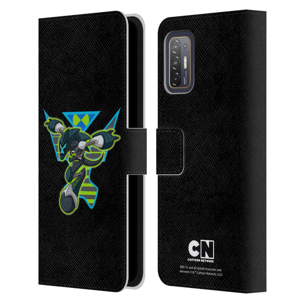 Ben 10: Animated Series Graphics Alien Leather Book Wallet Case Cover For HTC Desire 21 Pro 5G