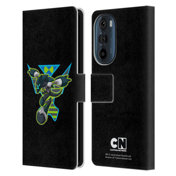 Ben 10: Animated Series Graphics Alien Leather Book Wallet Case Cover For Motorola Edge 30