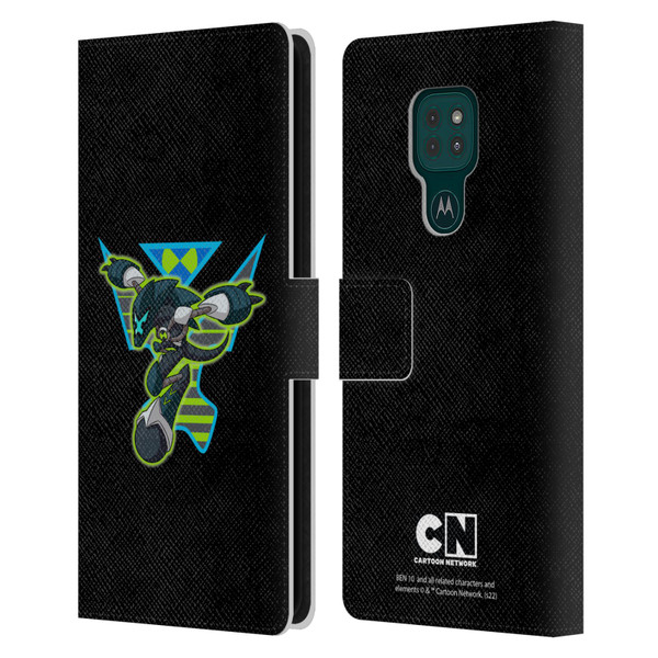 Ben 10: Animated Series Graphics Alien Leather Book Wallet Case Cover For Motorola Moto G9 Play