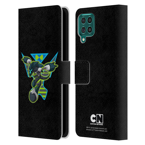 Ben 10: Animated Series Graphics Alien Leather Book Wallet Case Cover For Samsung Galaxy F62 (2021)