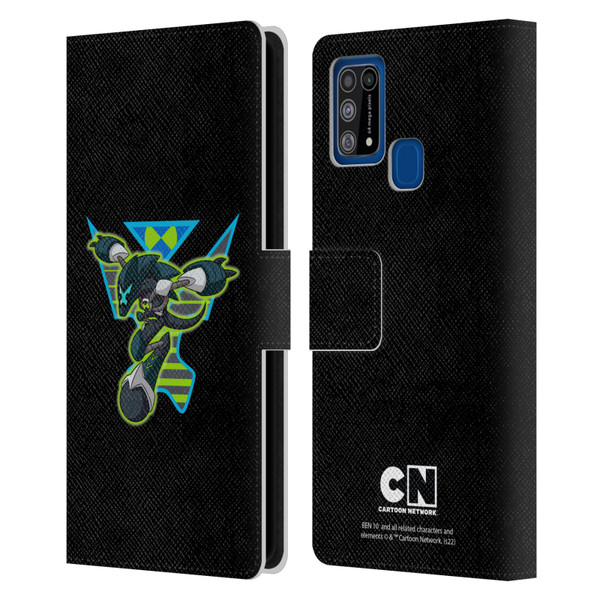 Ben 10: Animated Series Graphics Alien Leather Book Wallet Case Cover For Samsung Galaxy M31 (2020)
