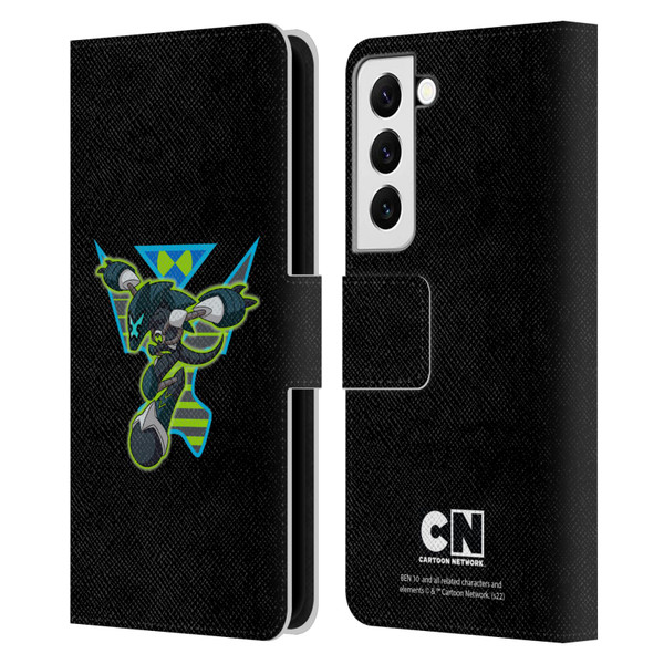Ben 10: Animated Series Graphics Alien Leather Book Wallet Case Cover For Samsung Galaxy S22 5G