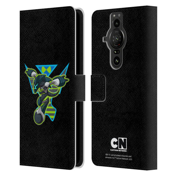 Ben 10: Animated Series Graphics Alien Leather Book Wallet Case Cover For Sony Xperia Pro-I