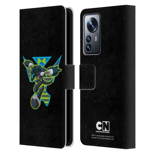 Ben 10: Animated Series Graphics Alien Leather Book Wallet Case Cover For Xiaomi 12 Pro