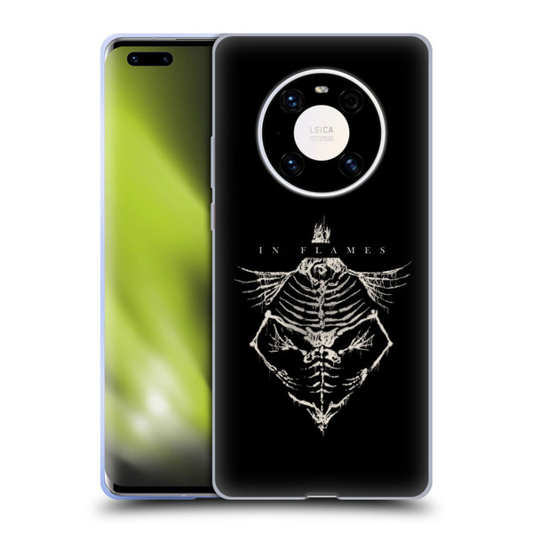 In Flames Metal Grunge Jesterhead Bones Soft Gel Case for Huawei Mate 40 Pro 5G