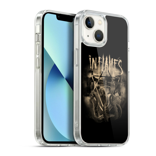 In Flames Metal Grunge Octoflames Soft Gel Case for Apple iPhone 13