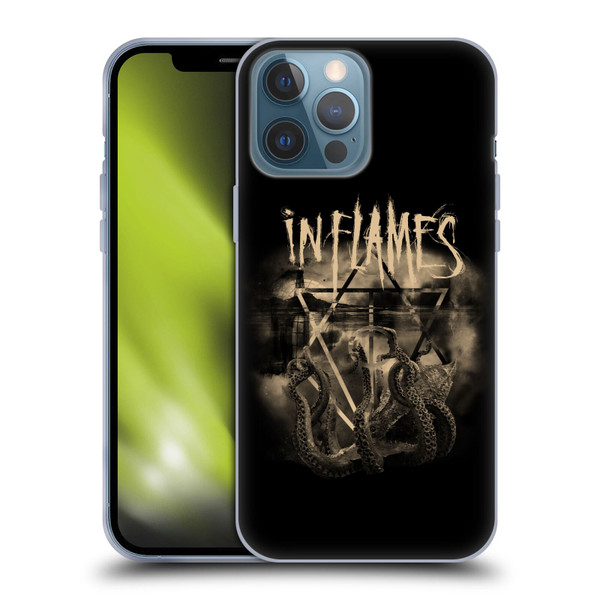 In Flames Metal Grunge Octoflames Soft Gel Case for Apple iPhone 13 Pro Max