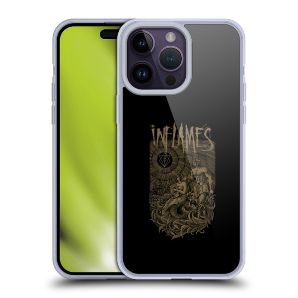 In Flames Metal Grunge Adventures Soft Gel Case for Apple iPhone 14 Pro Max