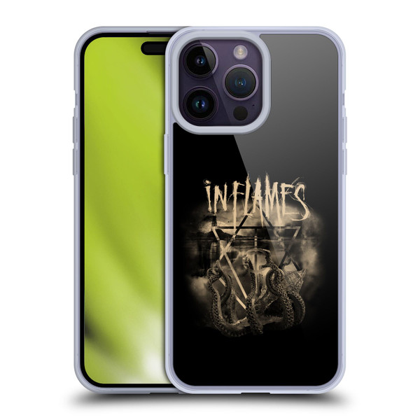 In Flames Metal Grunge Octoflames Soft Gel Case for Apple iPhone 14 Pro Max