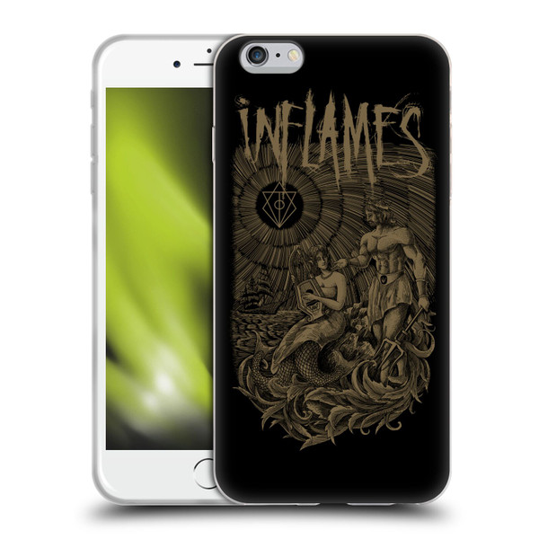 In Flames Metal Grunge Adventures Soft Gel Case for Apple iPhone 6 Plus / iPhone 6s Plus