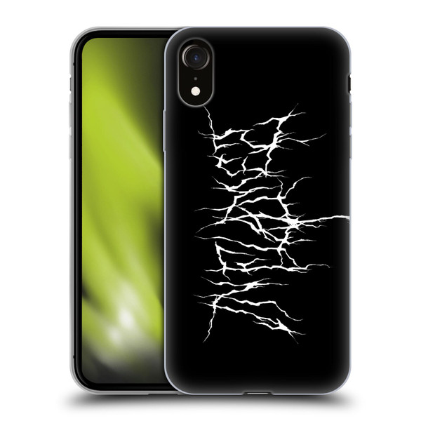 In Flames Metal Grunge Metal Logo Soft Gel Case for Apple iPhone XR