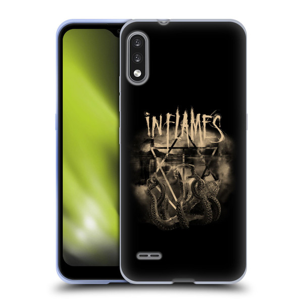 In Flames Metal Grunge Octoflames Soft Gel Case for LG K22
