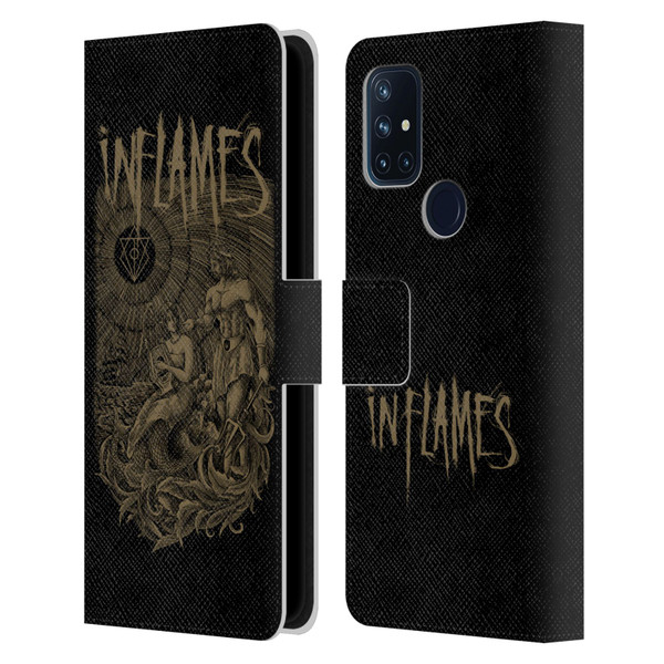 In Flames Metal Grunge Adventures Leather Book Wallet Case Cover For OnePlus Nord N10 5G