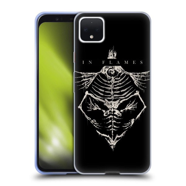 In Flames Metal Grunge Jesterhead Bones Soft Gel Case for Google Pixel 4 XL