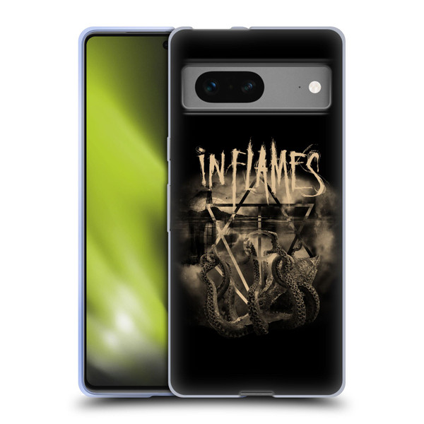 In Flames Metal Grunge Octoflames Soft Gel Case for Google Pixel 7